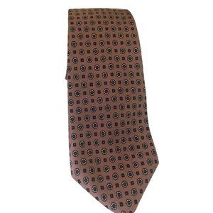 102 Madison Men's Floral Silk Neck Tie 58" L  3.25" W